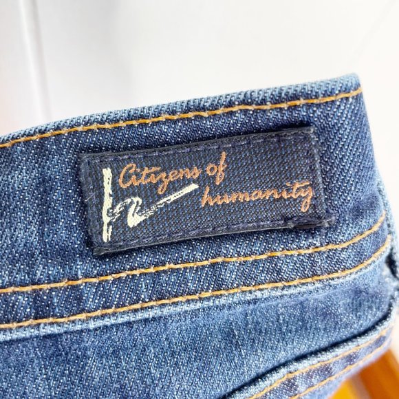 Citizens of Humanity Ingrid #002 Low Waist Flare Jeans Size 28 - Picture 6 of 10